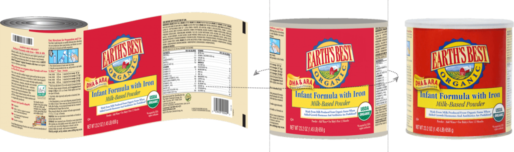 Earth’s Best Organic Infant Formula with Iron